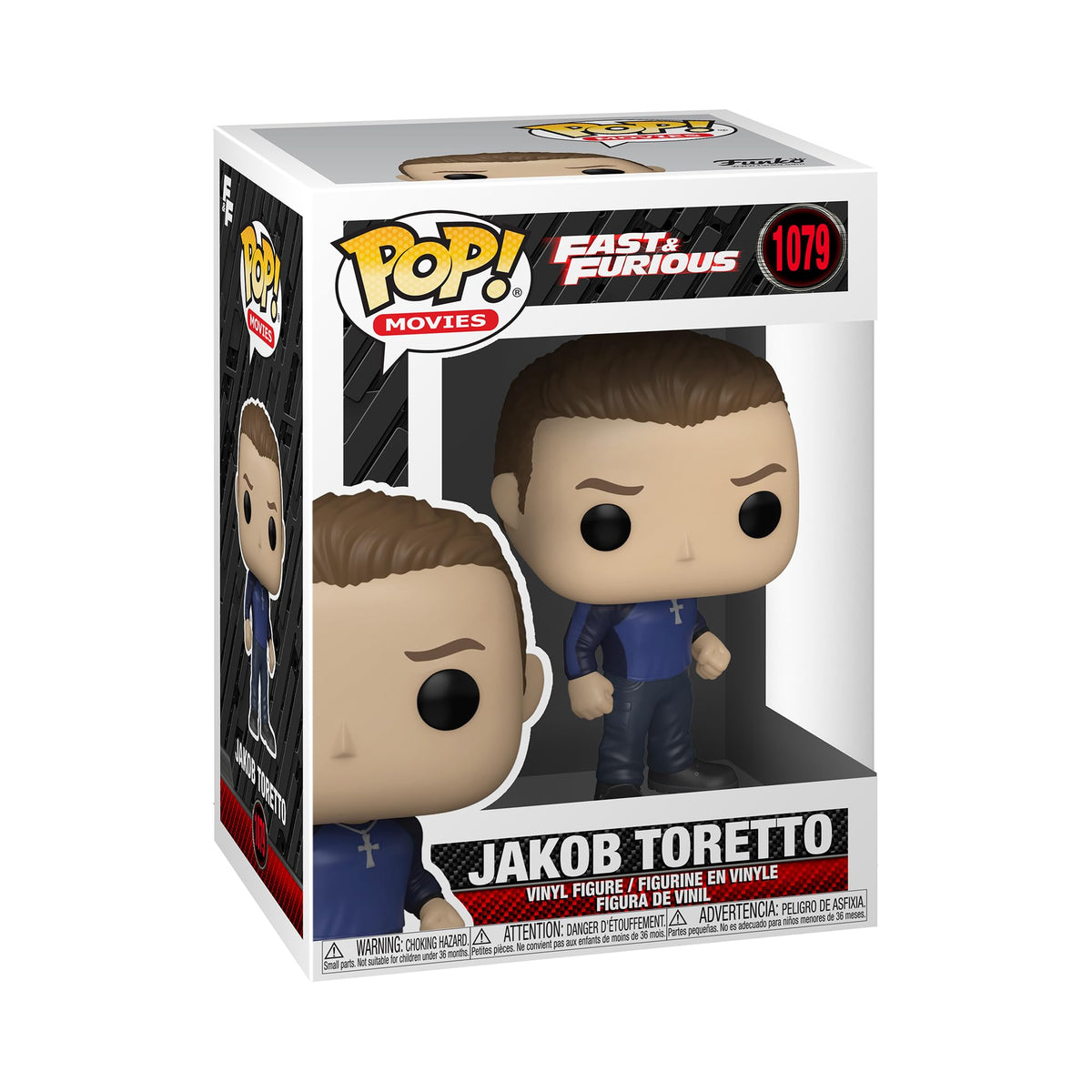 Funko POP Movies: F9: The Fast Saga - Jakob Toretto Collectible Vinyl Figure Multicolor,3.75 inches