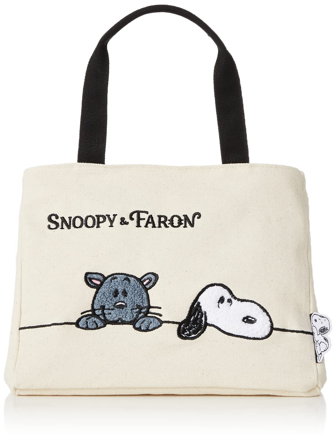 Sifre HAP6040 Women's Snoopy Side Button Mini Tote Bag, Snoopy & Furon
