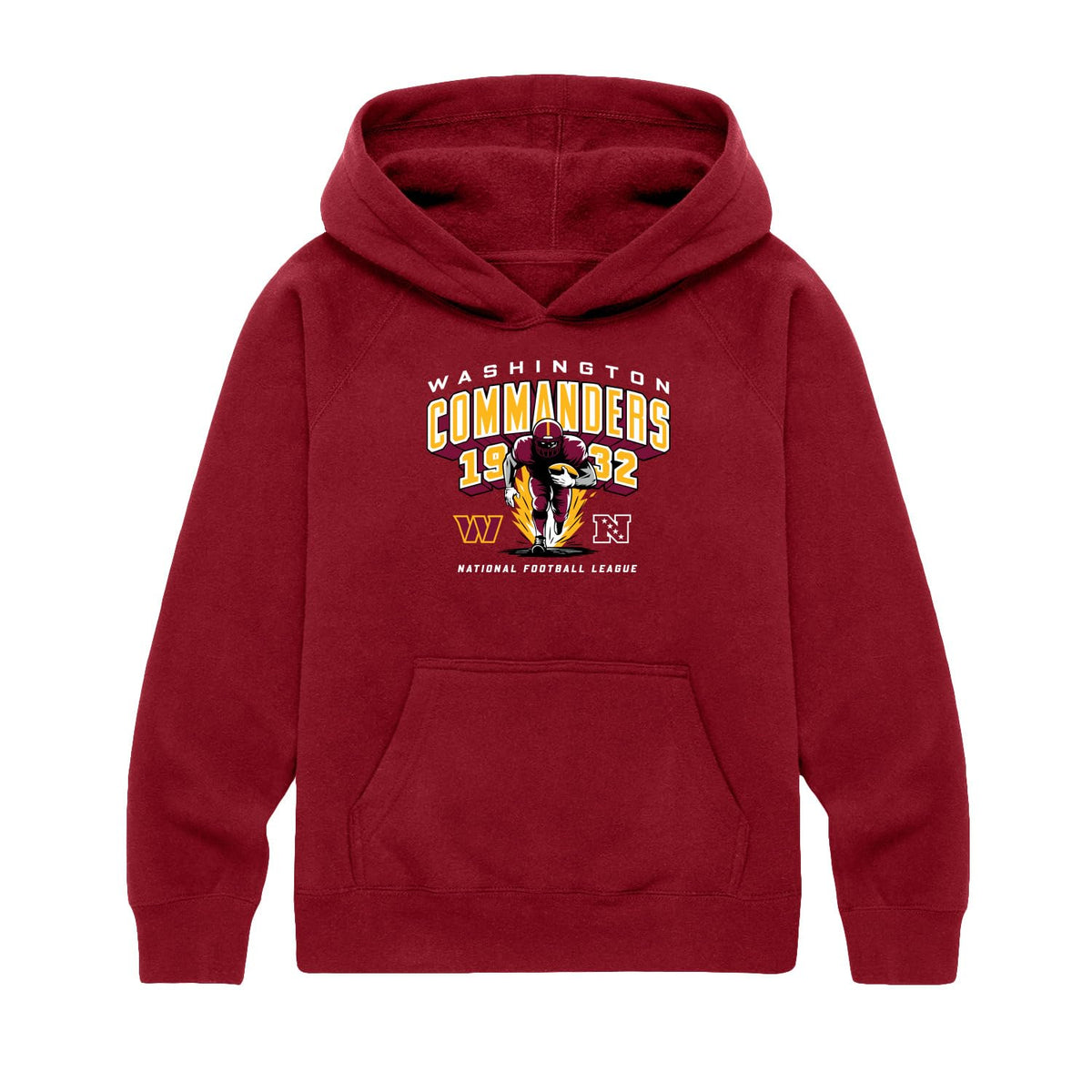 Junk Food NFL - Washington Commanders Halfback Blast Kids Hoodie