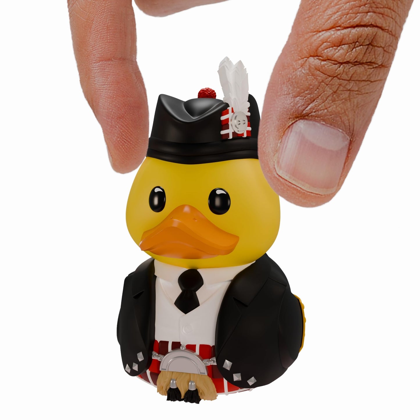 TUBBZ: Scotland Scottish Kilt Souvenir Mini Rubber Duck Collectible Toy 2"