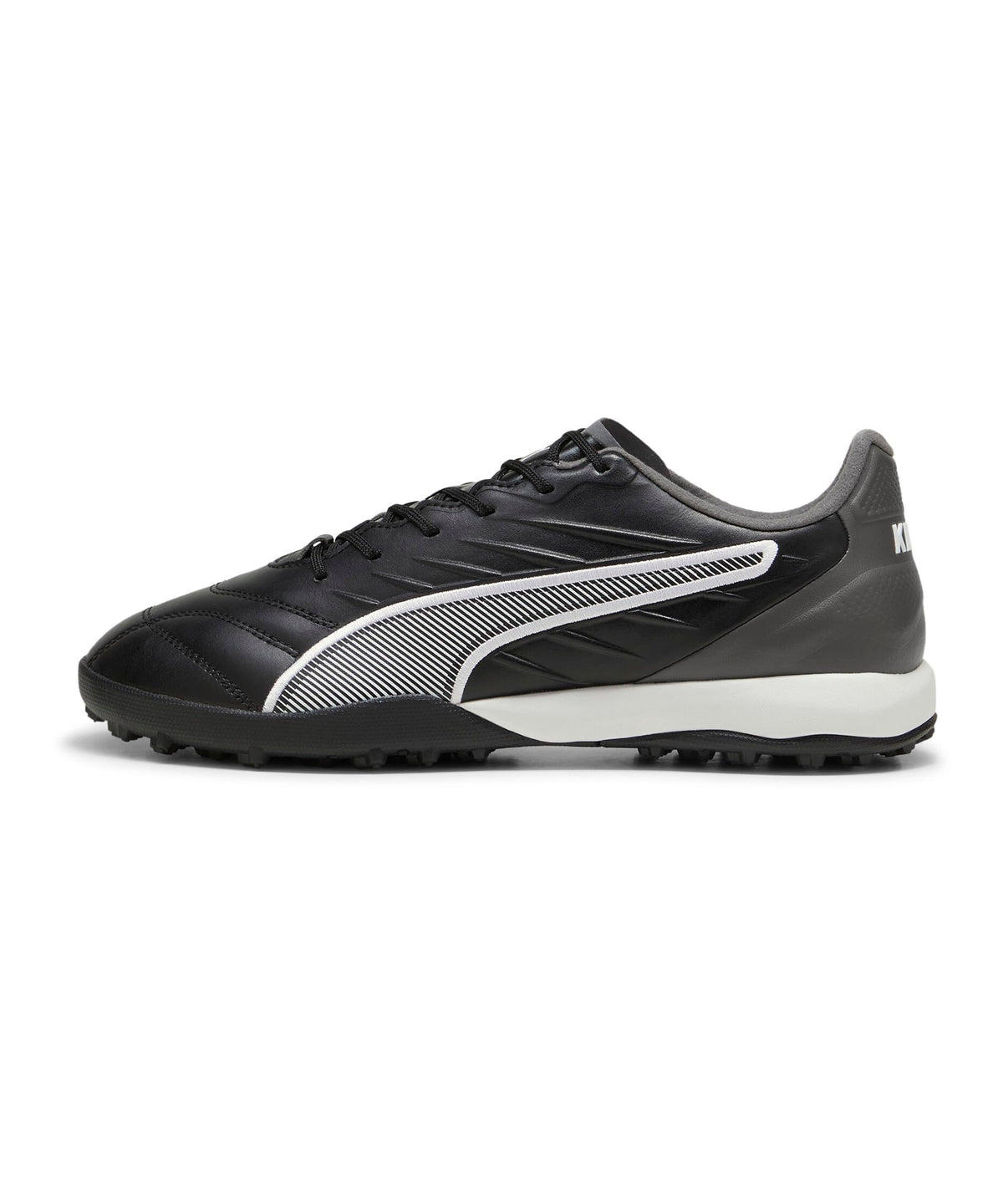 Puma Soccer Cleats Training Shoes King Pro TT, 24 Fall/Winter Colors Puma Black/Puma White/Cool Dark Gray (01), 27.0 cm