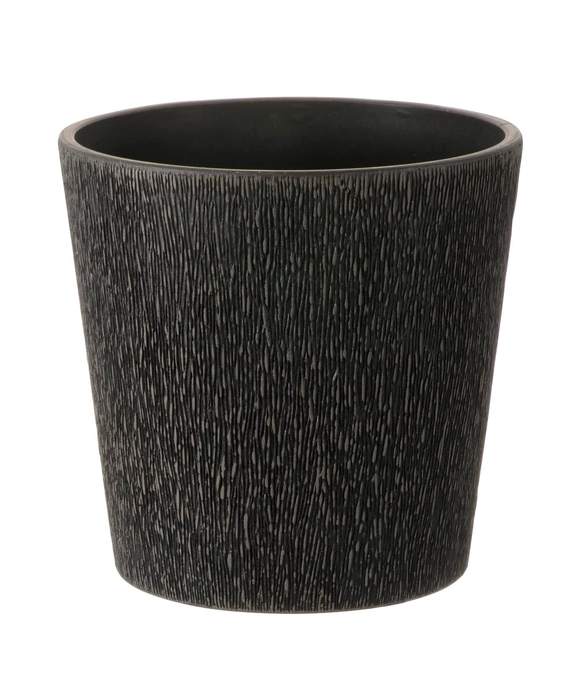 リッチェル Richell Botany Bark Pot Cover, Type 18, Dark Gray