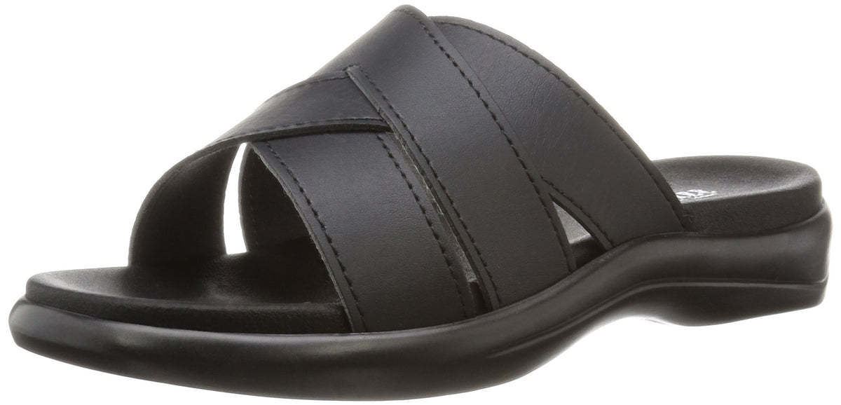 M3 MMM2033 Men's Sandals, Black, US Men's Size 8.5 (26.5 cm)