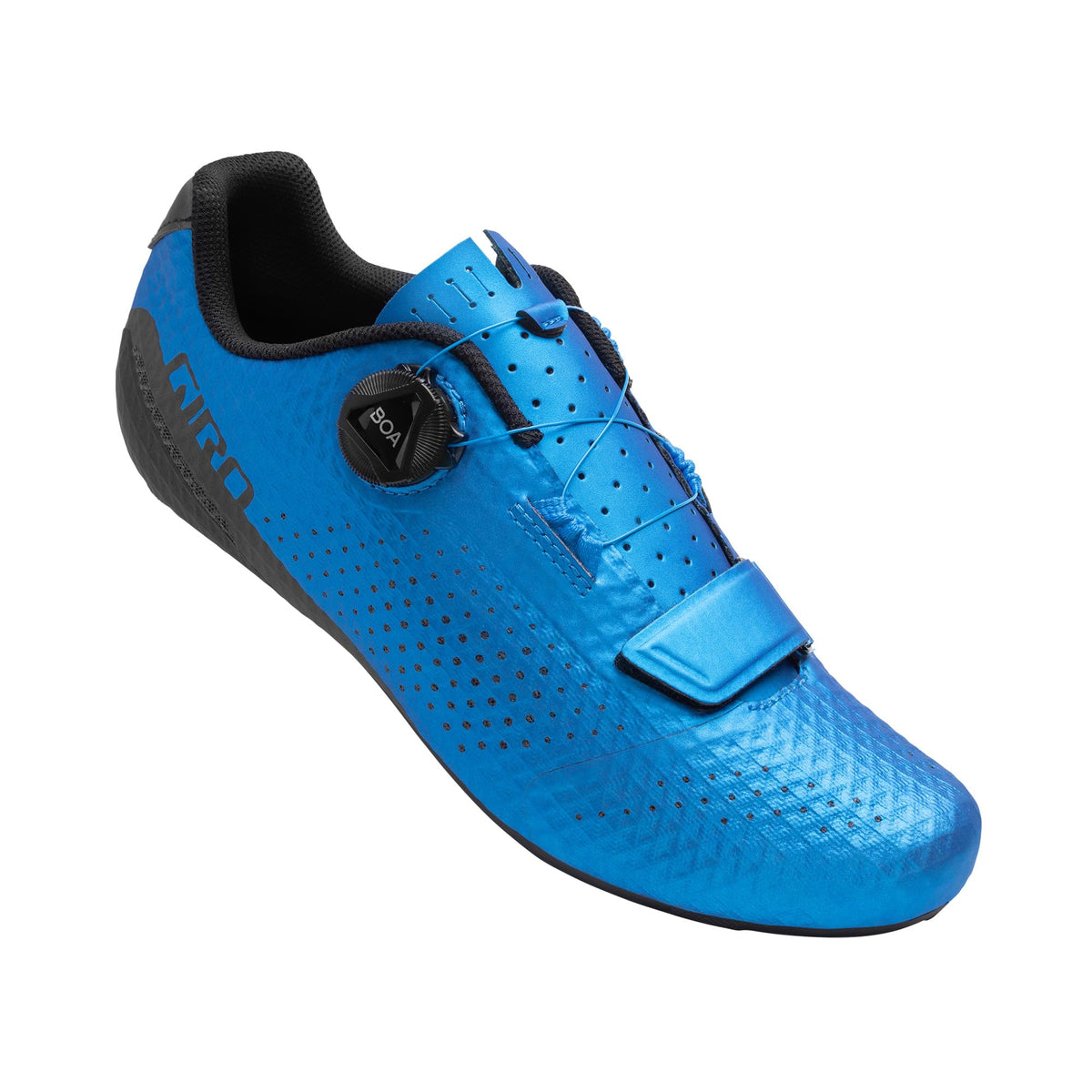 Giro Cadet Men's Road Cycling Shoe, Ano Blue, US 13.5 / EU 48