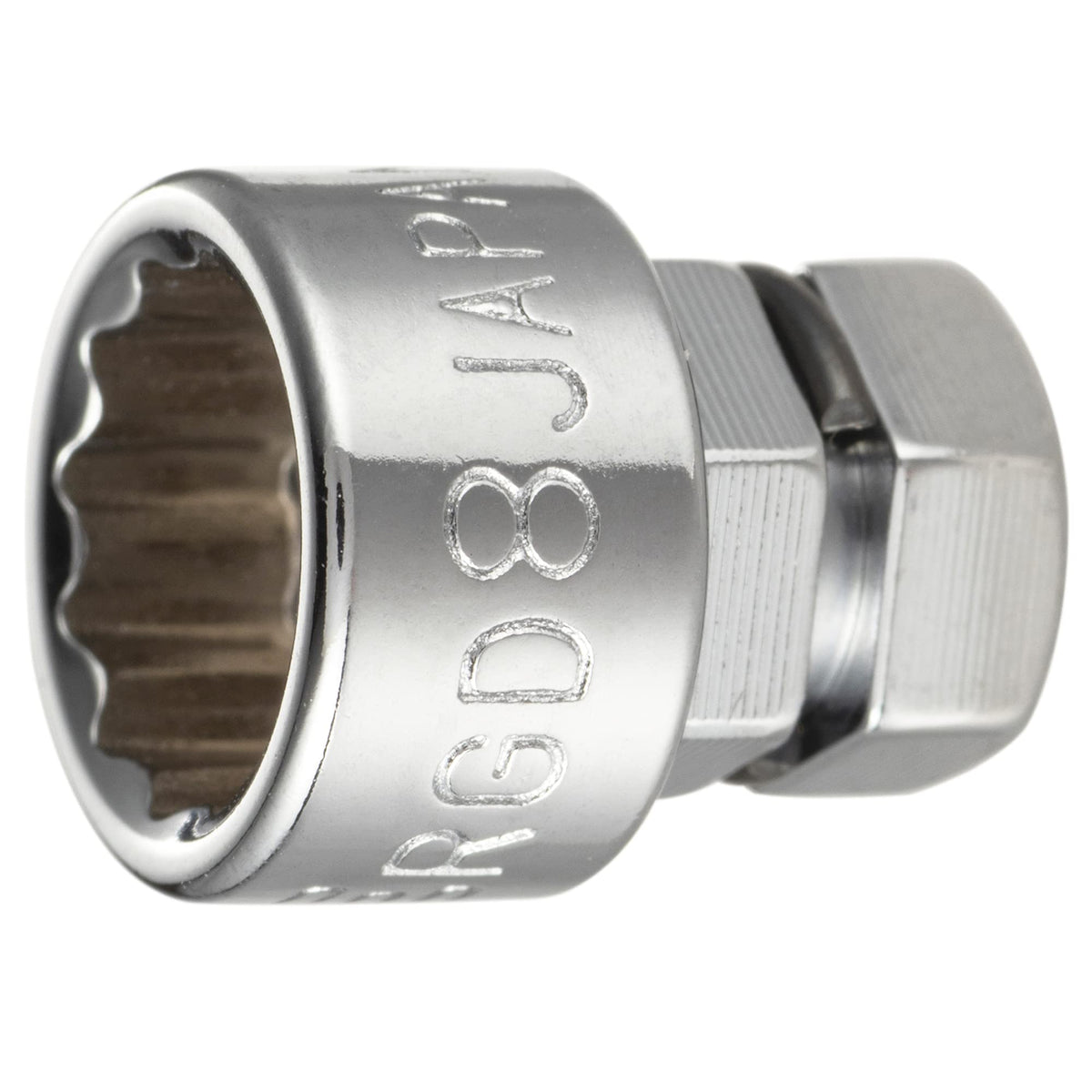 Tone HPRGD-08 Socket (for 12 Angle, Offset Wrenches) Double Sided Width 0.3 inches (08 mm)