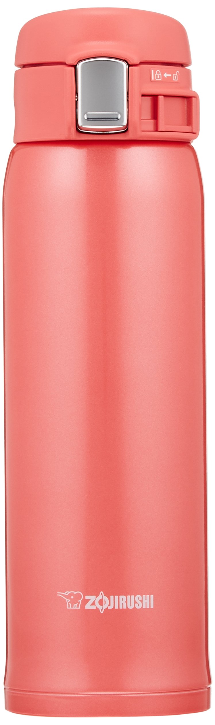 Zojirushi SM-SC48PV Stainless Mug, 16-Ounce, Coral Pink