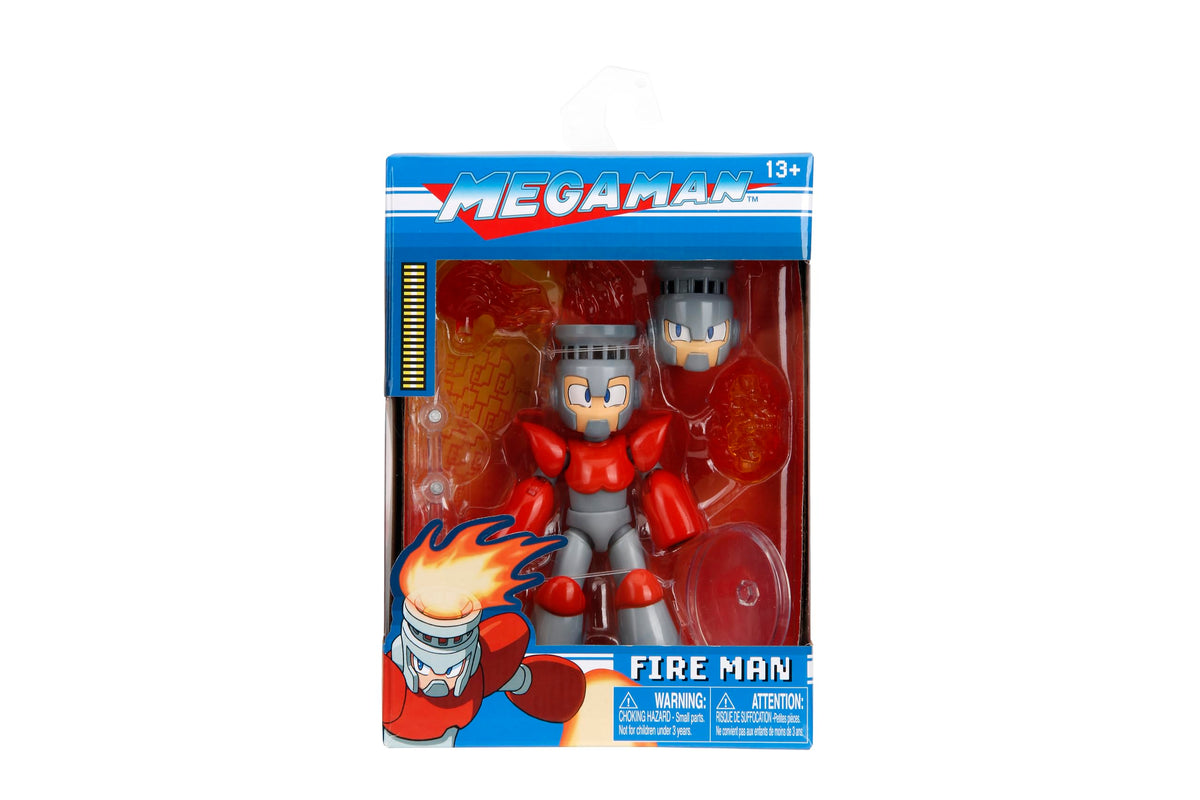Evolete 1/12スケール ロックマン アクションフィギュア ファイヤーマン