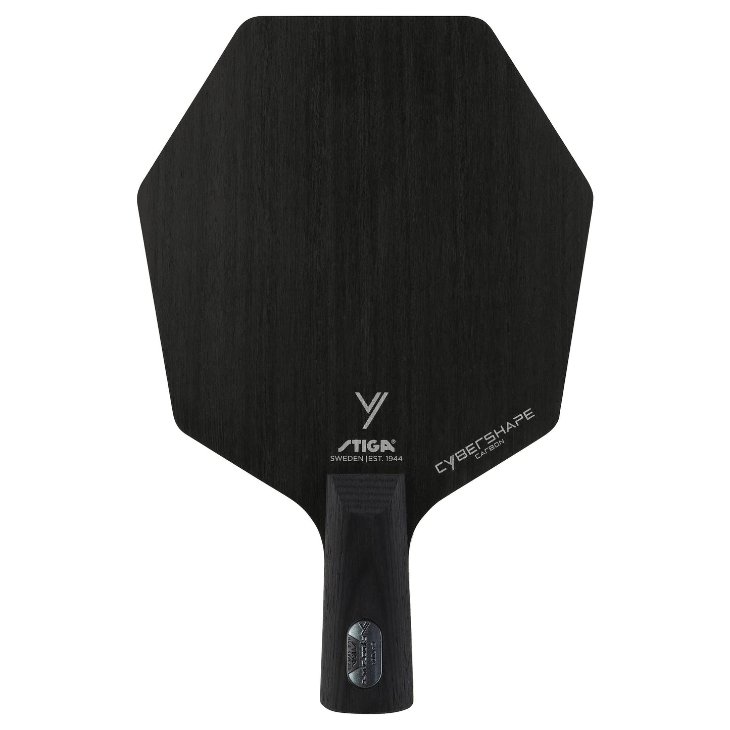 STIGA 1602020165 Table Tennis Racket, Cyber Shape Carbon, Hexagonal Racket, Pen Holder Racket, Pen (Pen)