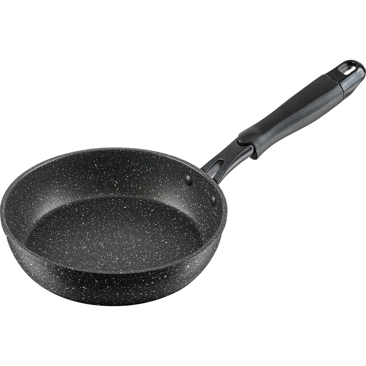 Wahei Freiz RB-2110 Small Mini Frying Pan, 7.1 inches (18 cm), Induction Compatible, Gas, Fried Eggs, Omelette, Non-Stick, PFOA Free, Fluorine Resin Processing, Double Marble α