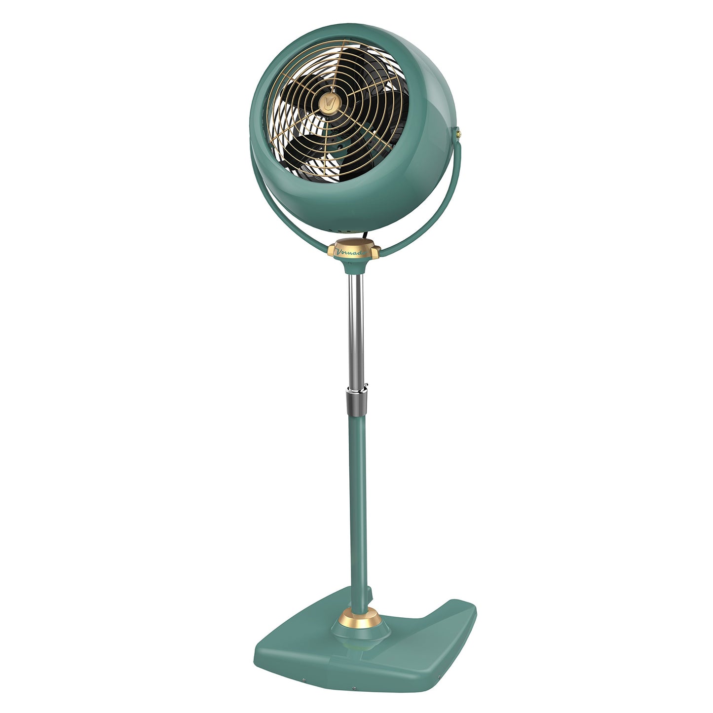 Vornado VFAN™ Sr. Pedestal Vintage Fan, Green, 3 Speeds, Adjustable Height