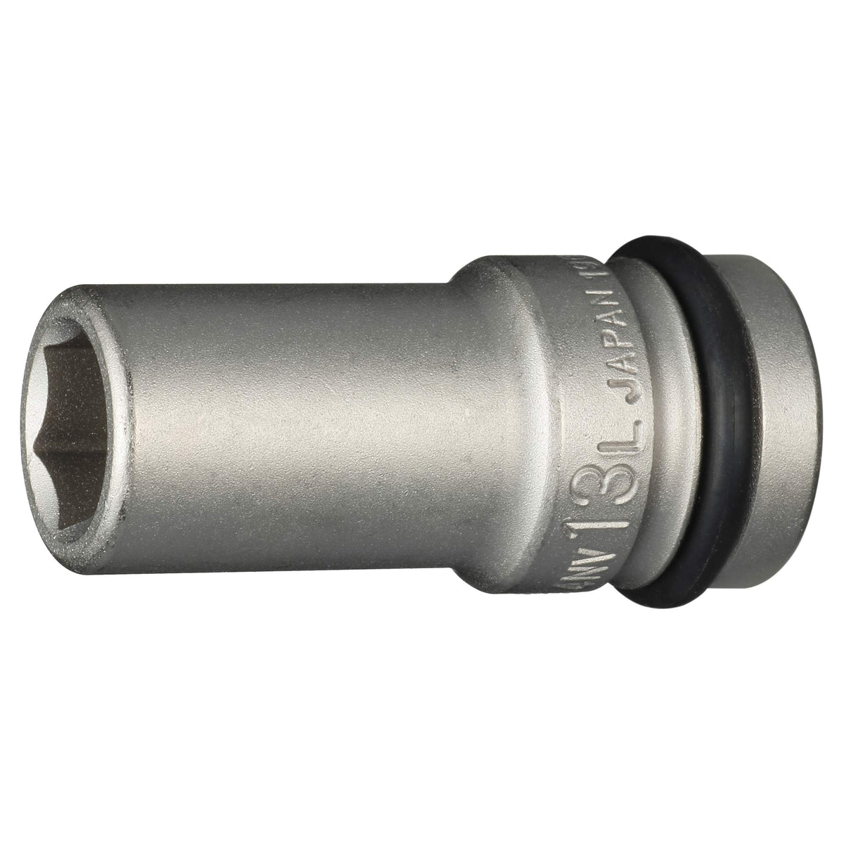 TONE Long Impact 6-Point Socket, Metric, 1/2-Inch Drive, 13mm, 4NV-13L
