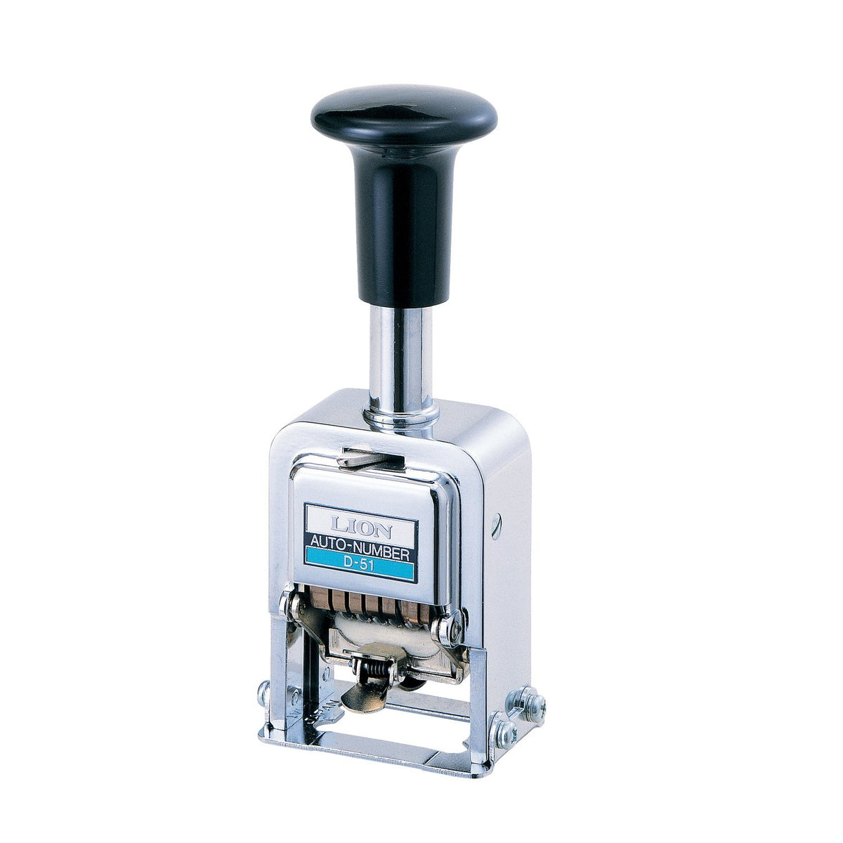 Lion Pro-Line Heavy-Duty Automatic Numbering Machine, 5-Wheel, 1 Numbering Machine (D-51)