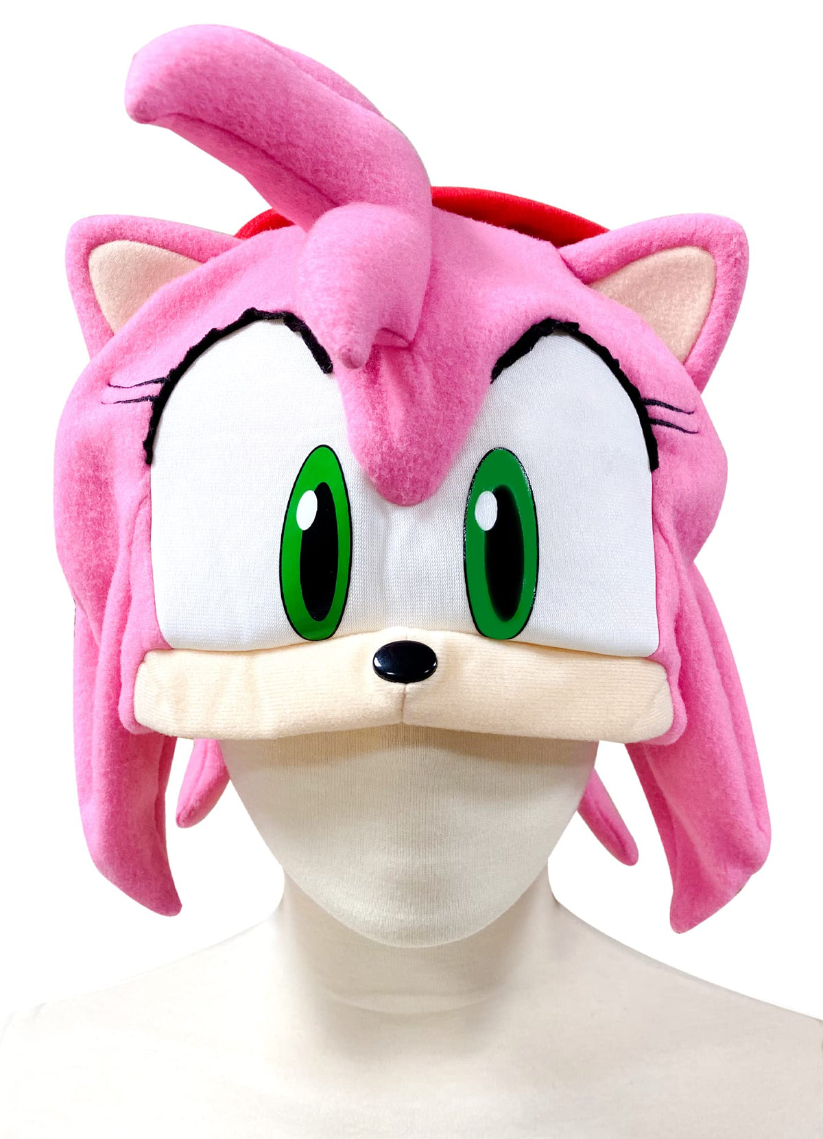 Great Eastern Sonic The Hedgehog Series: Amy Fleece Cap , Pink