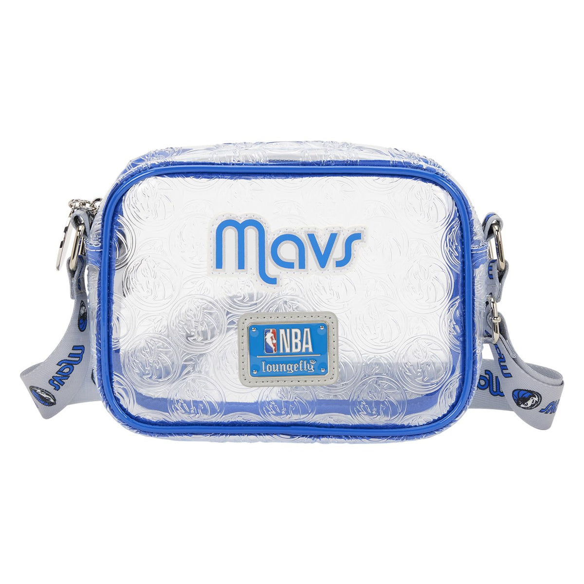 Loungefly NBA Dallas Mavericks Clear Crossbody Bag