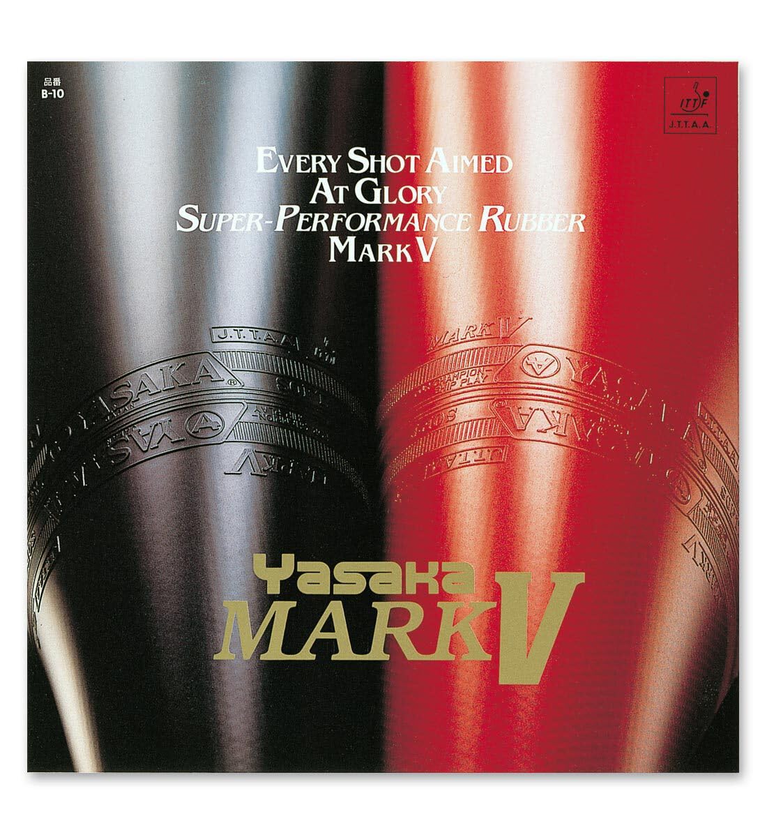 Yasaka Mark V,Black,Max Table Tennis Rubber