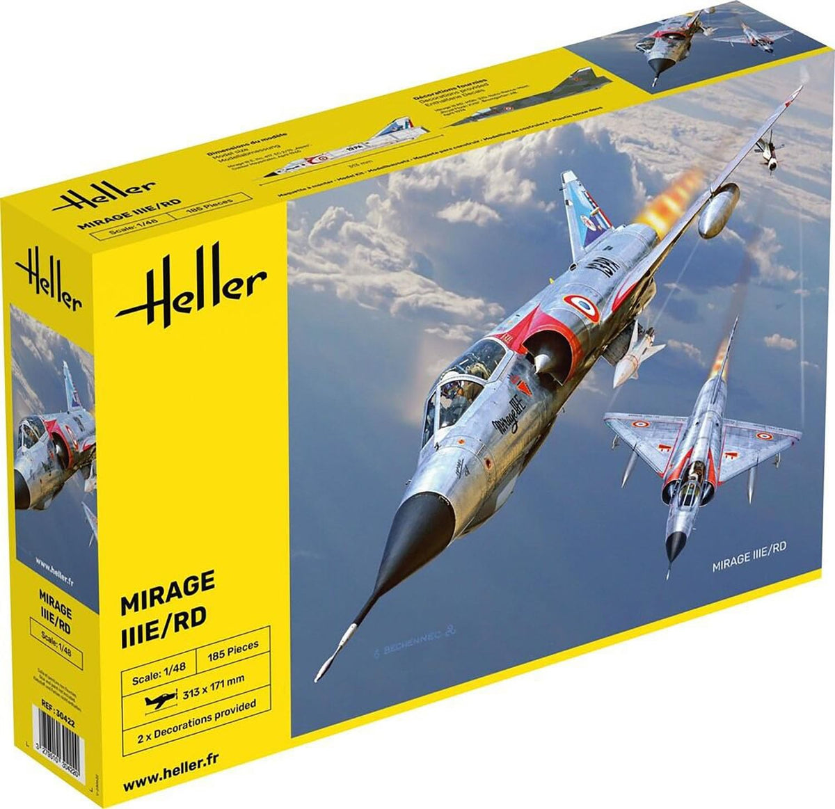 プラモデル :: 飛行機 :: フランス空軍 ミラージュ IIIE/RD