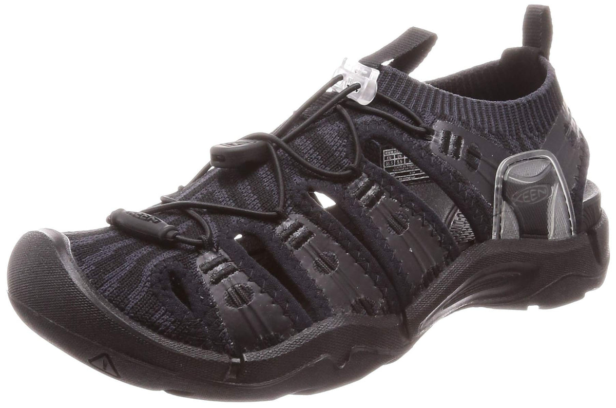 KEEN - Women's EVOFIT ONE Water Sandal for Outdoor Adventures, Black/Black 1021397, 6 M US
