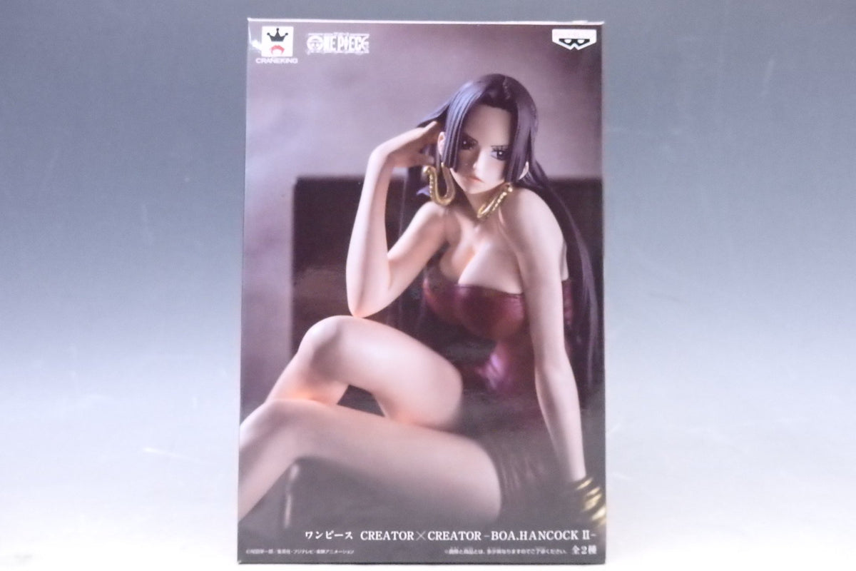 Banpresto One Piece Creator x Creator Boa Hancock II Action Figure (Red Dress Version)