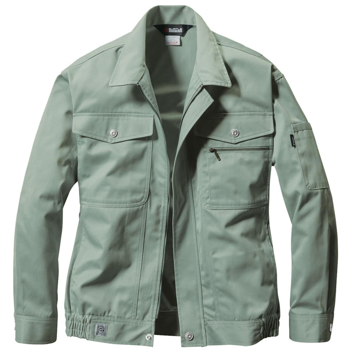 Burtle Burtle Long Sleeve Blouson Spring/Summer 615 , Earth Green