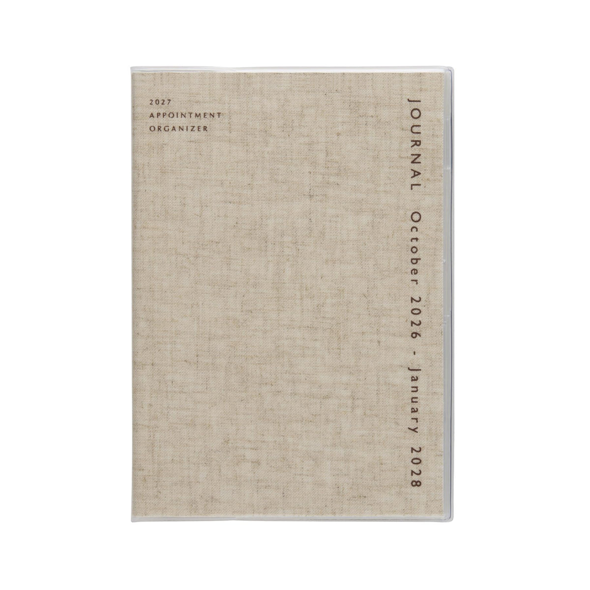 2027 High Tide/Cotton Linen / A5 Monthly/Starting October 2026 Schedule Book