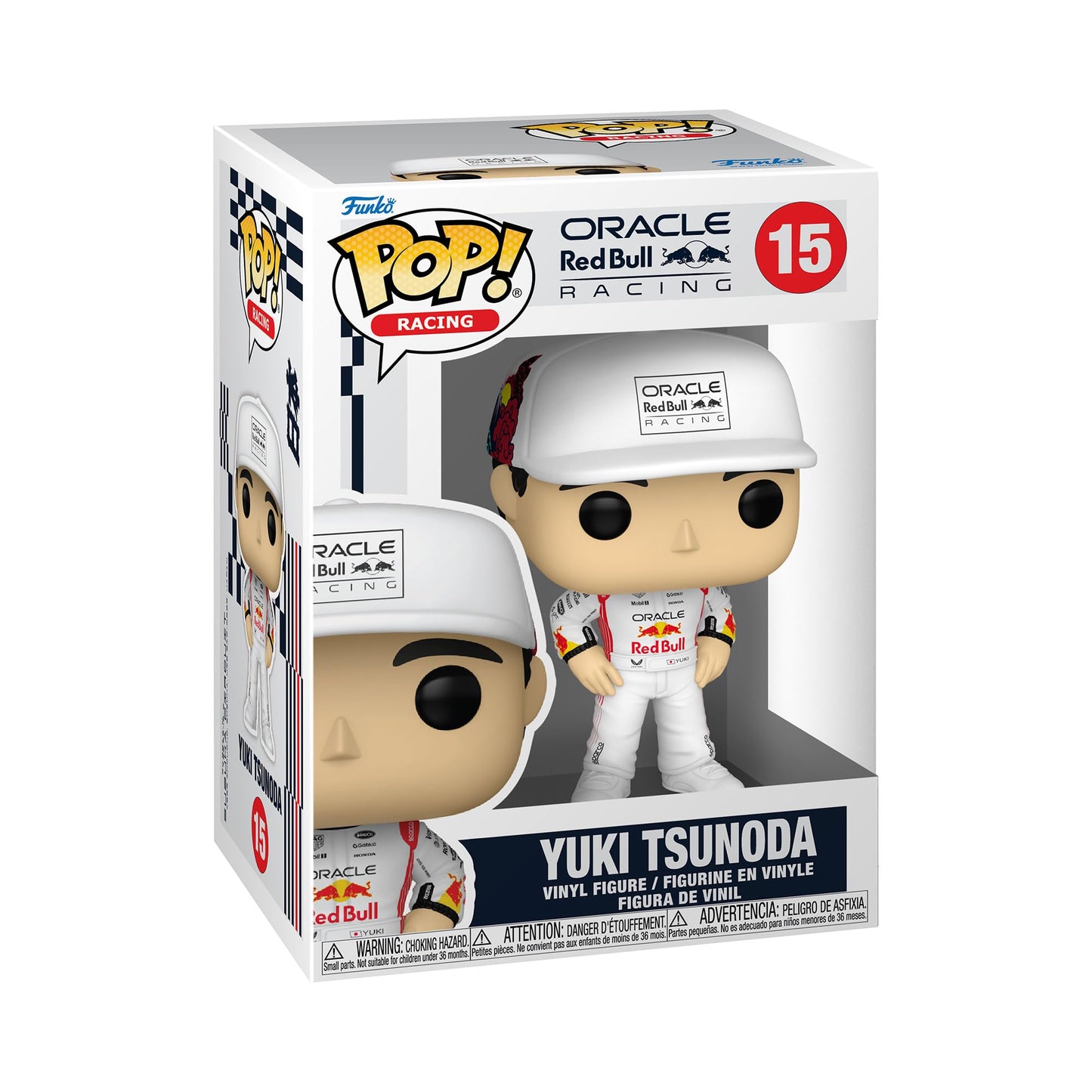 Funko Pop! Racing: Yuki Tsunoda - Collectable Vinyl Figure - Gift Idea - Official Merchandise - Toys for Kids & Adults - Racing Fans - Model Figure for Collectors and Display