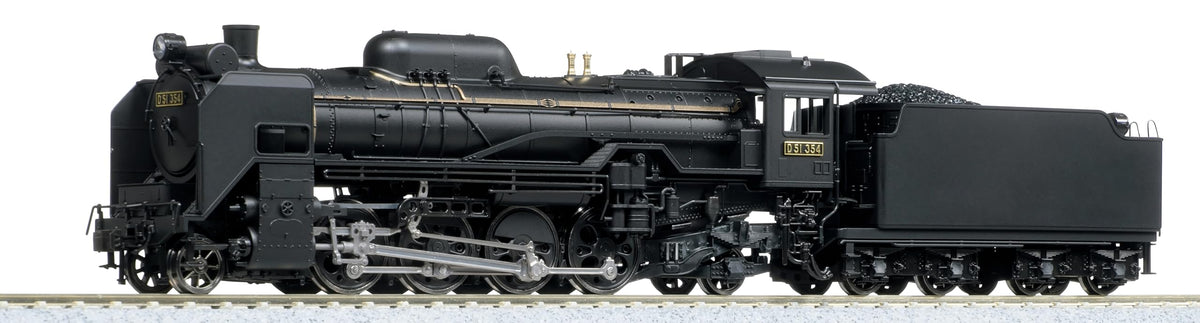 KATO HO Gauge D51 Standard Mass Production Model Railway Steam Locomotive 1-203
