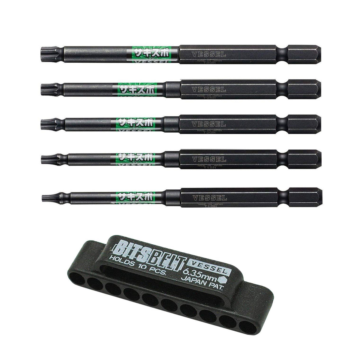 Vessel Single Head Torx Rigid Bit
