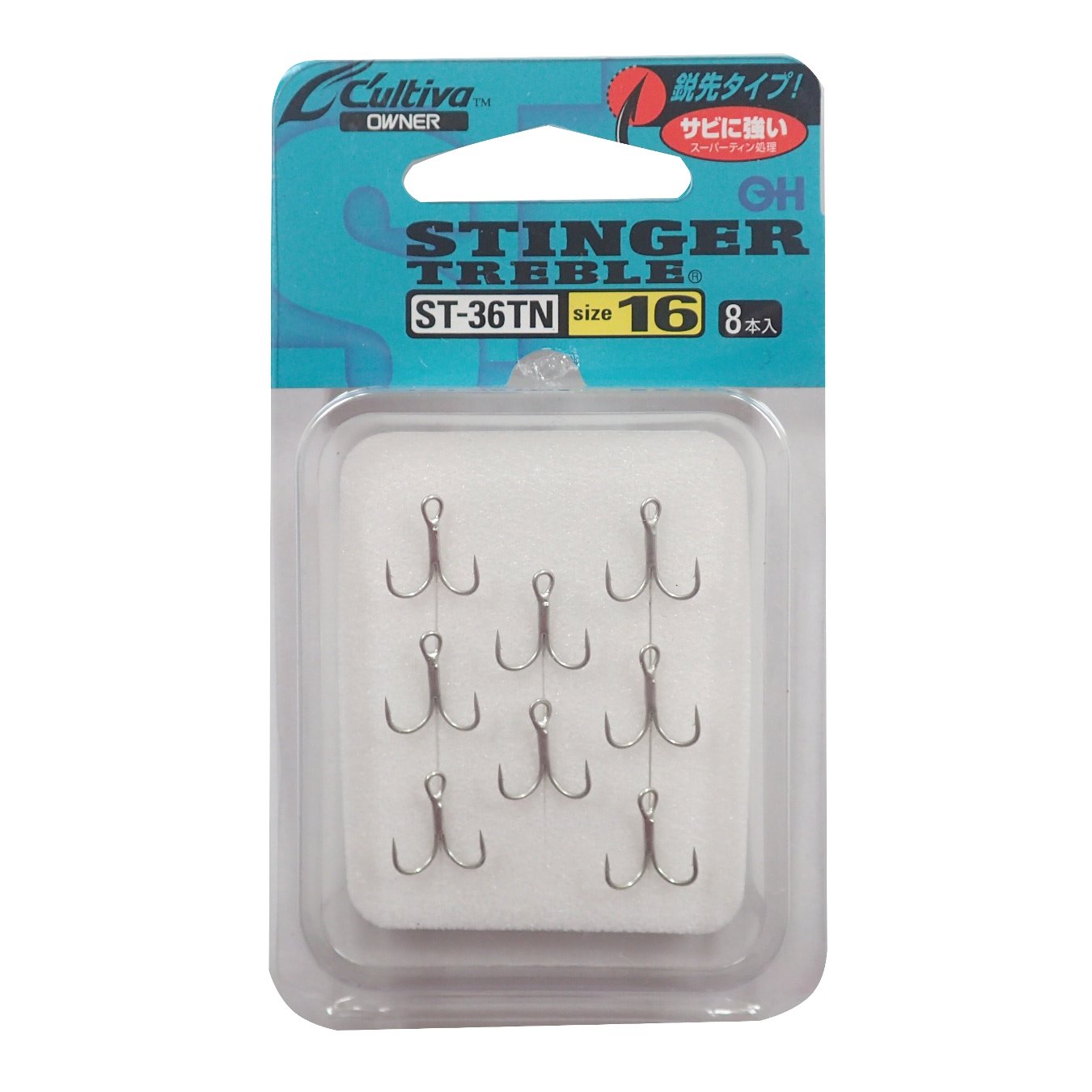 Owner 13995 ST-36TN Triple Hook Stinger Triple No. 16