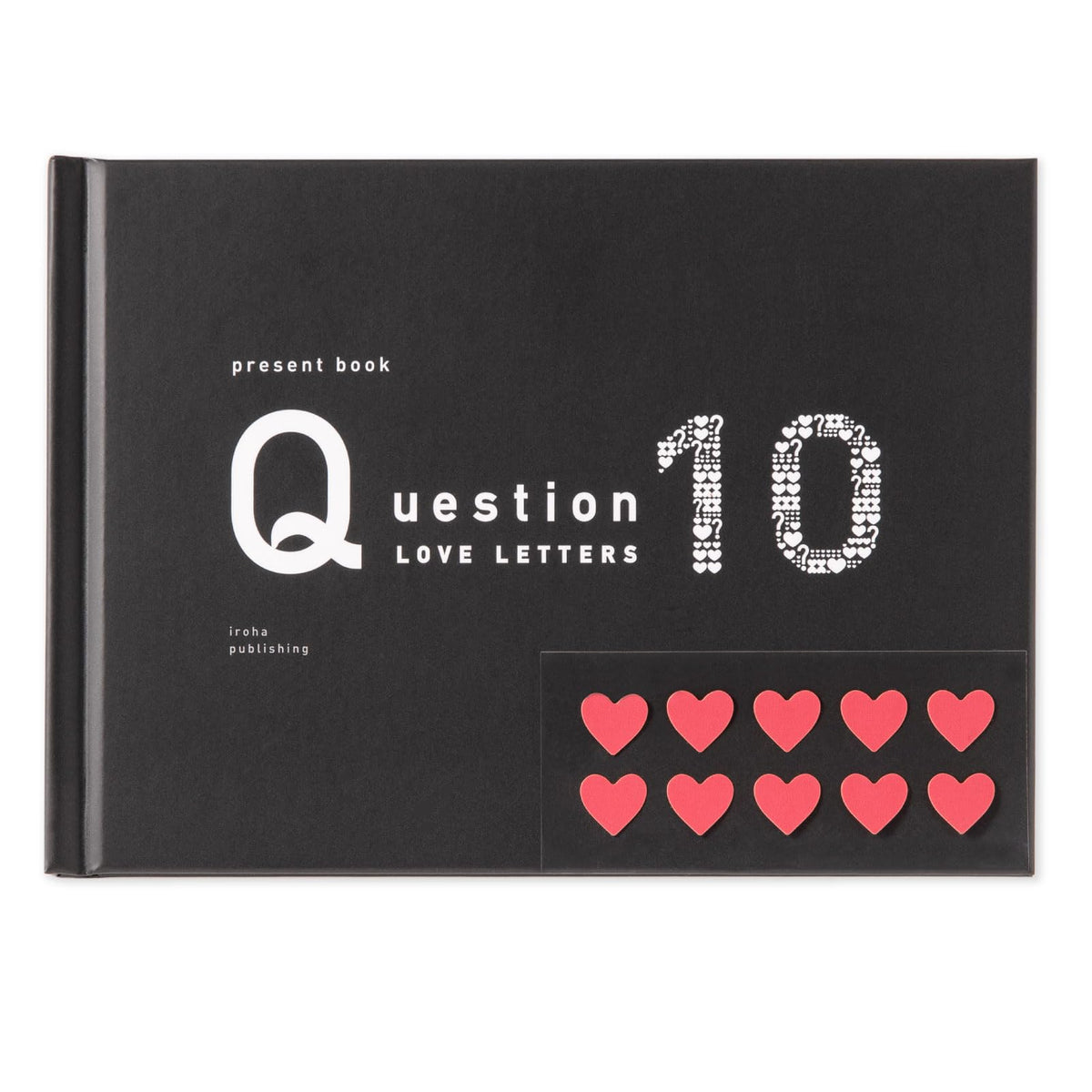 Iroha Publishing QLL-02 Present Book Question Love Letters 10 (black)