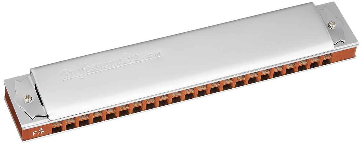 TOMBO NO.1722 F#m Professional 22 tremolo harmonica