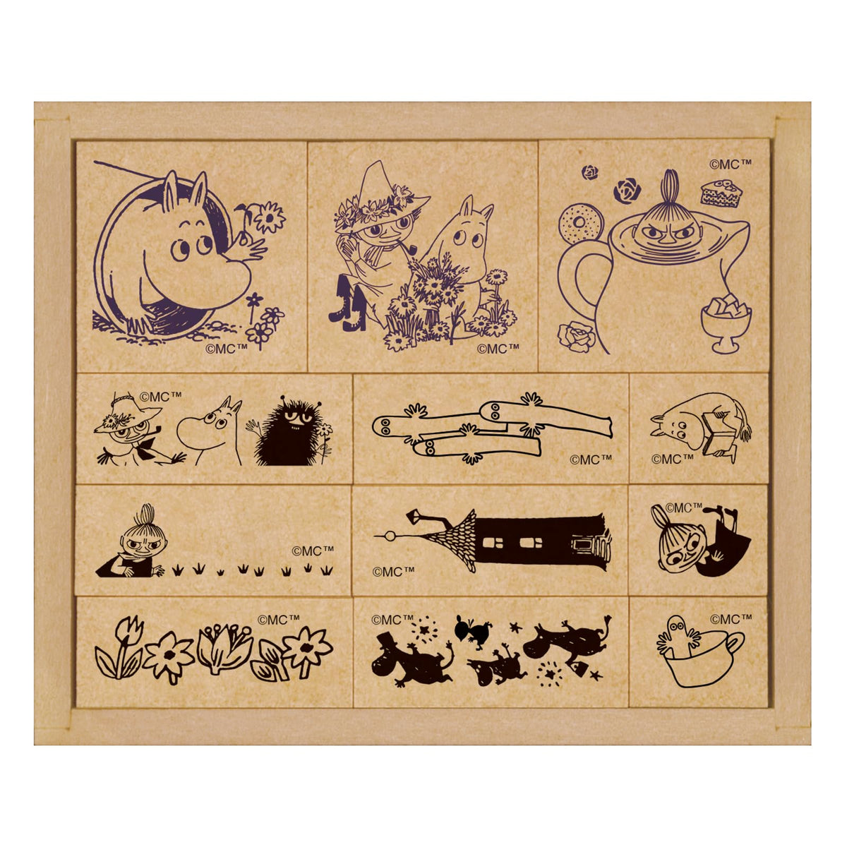 Beverly Moomin Stamp Stamp Set SOH-012