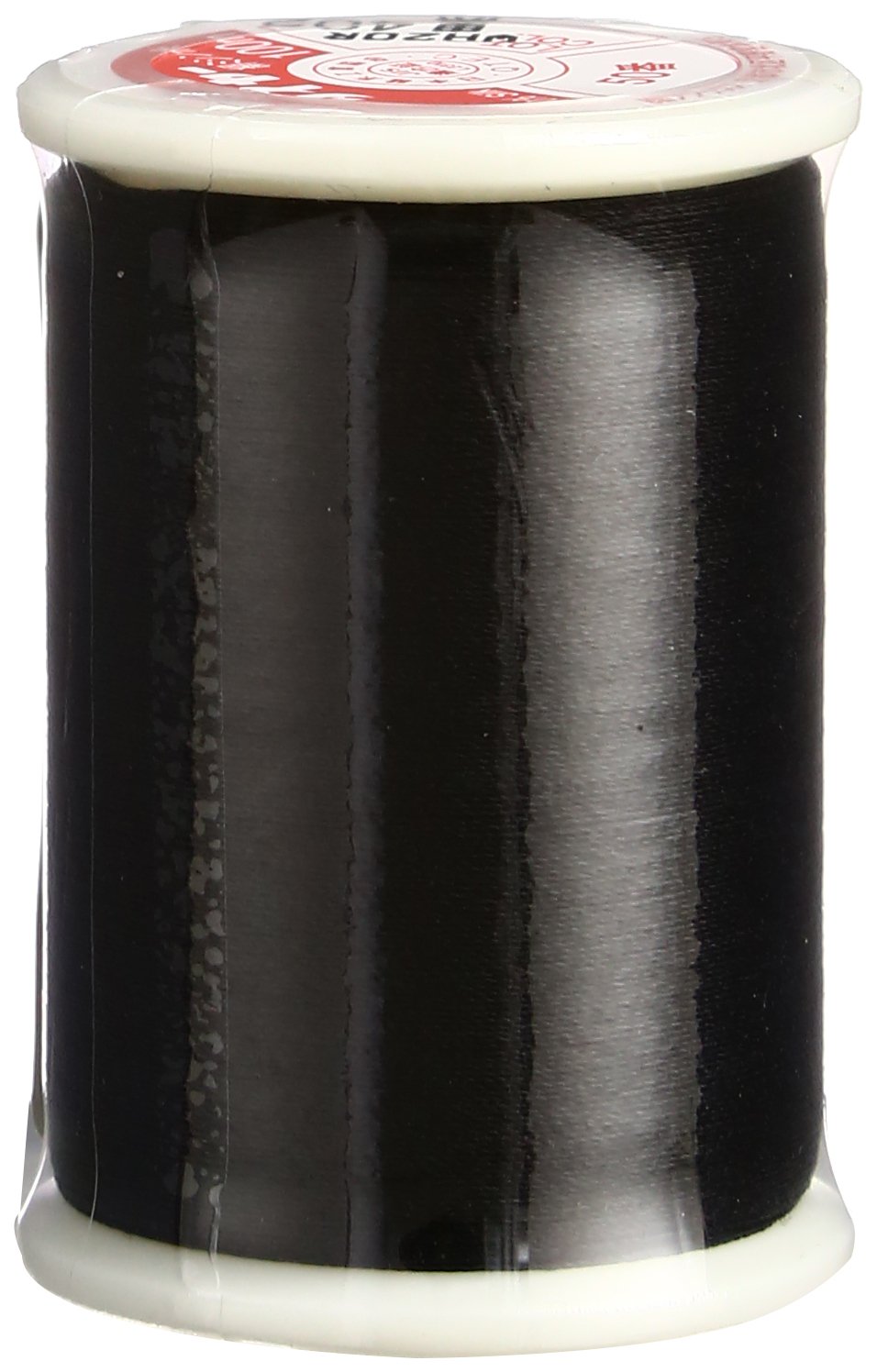 Superior Threads Tire Silk #50 3-Ply 50-Weight High Sheen Silk Embroidery Quilting Sewing Thread - 109 Yard Spool (#402 Black)