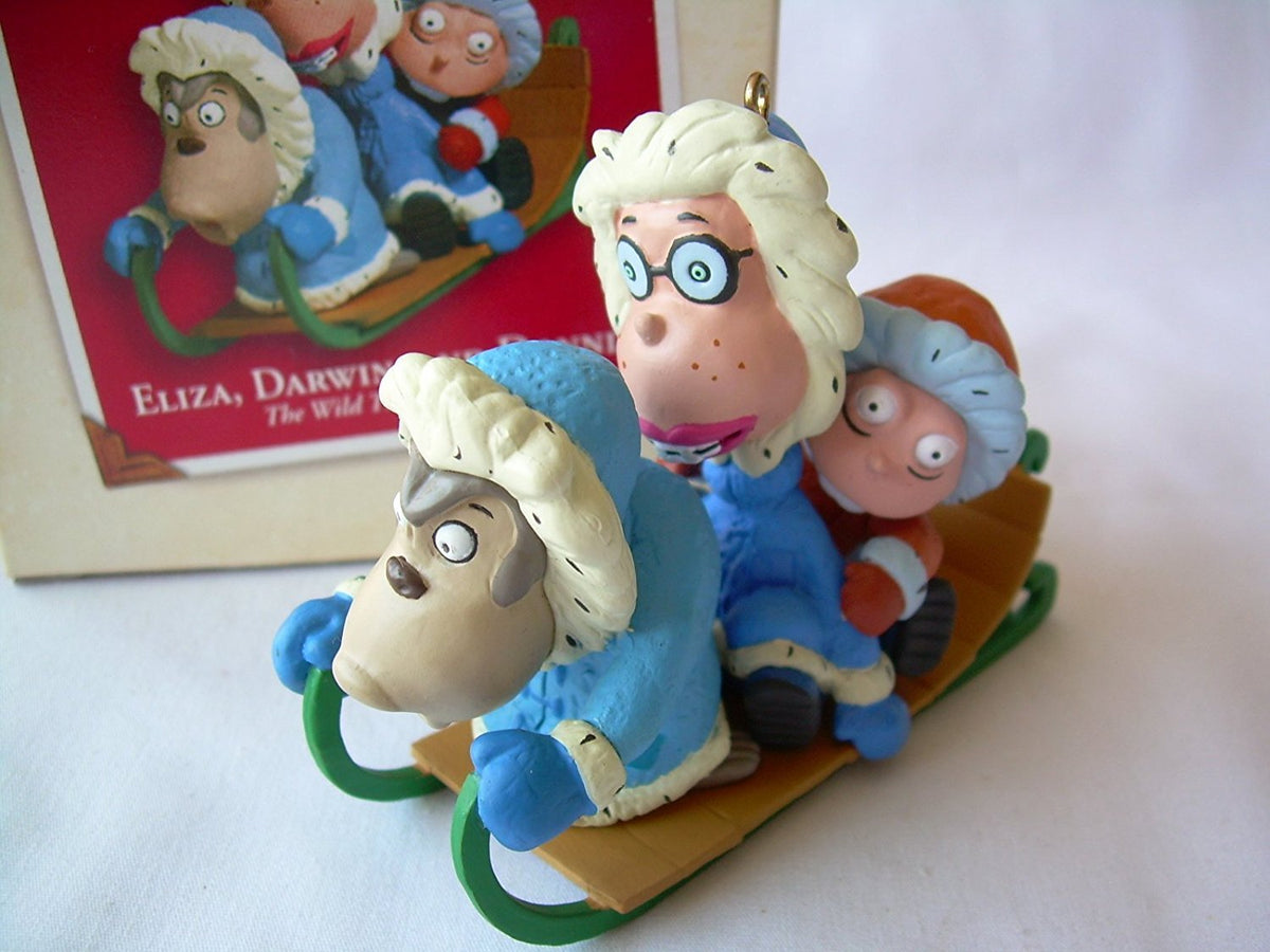 2002 Hallmark Ornament Eliza, Darwin, and Donnie Wild Thornberrys