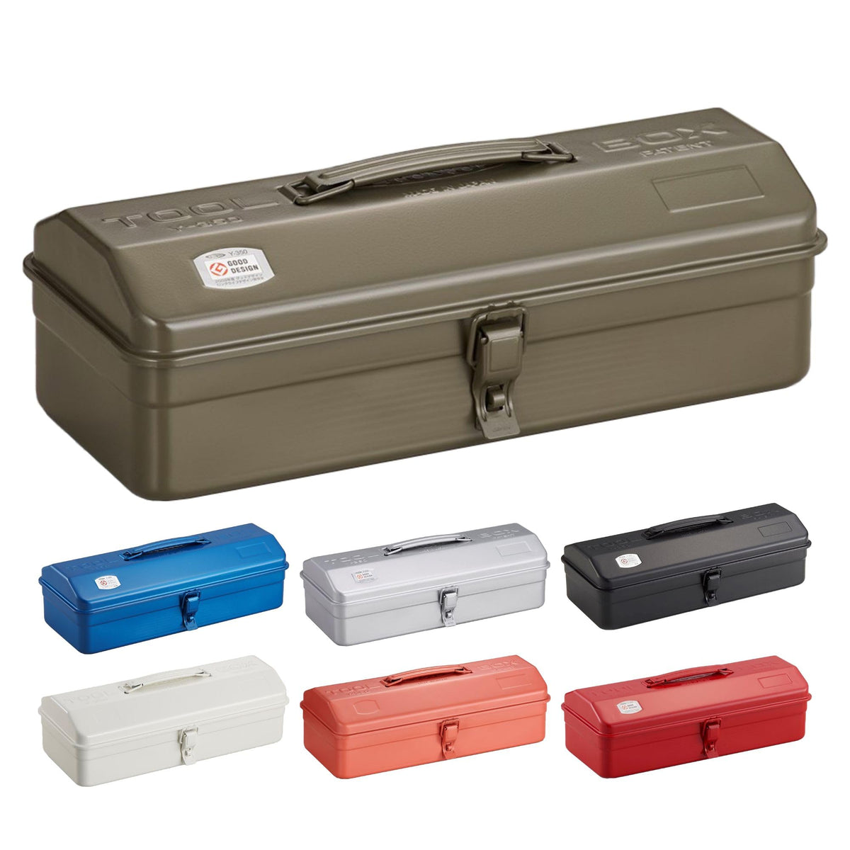Toyo Y-350 Steel Mountain Tool Box, Military Green