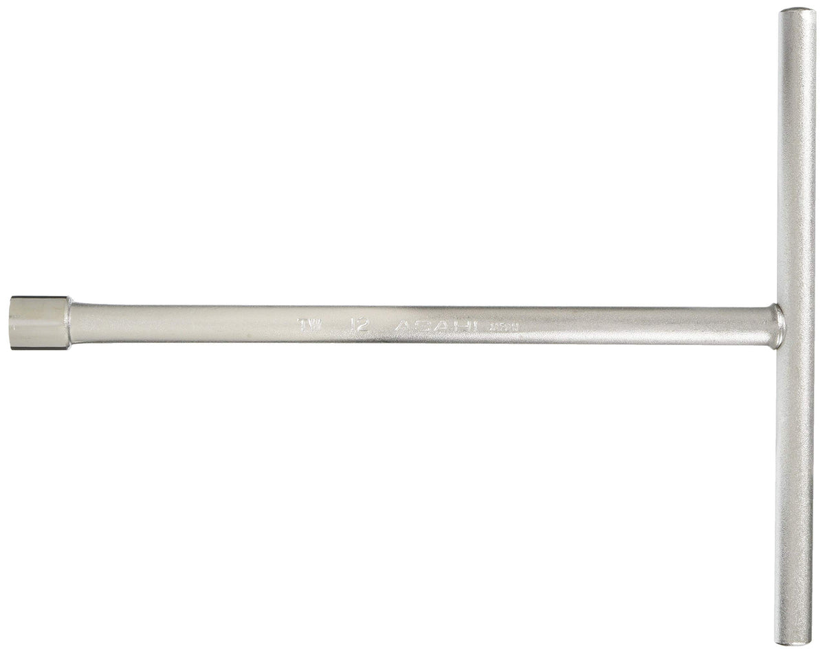 旭金属工業 ASH TW0012 T-Shaped Long Box Wrench, 0.5 inches (12 mm)
