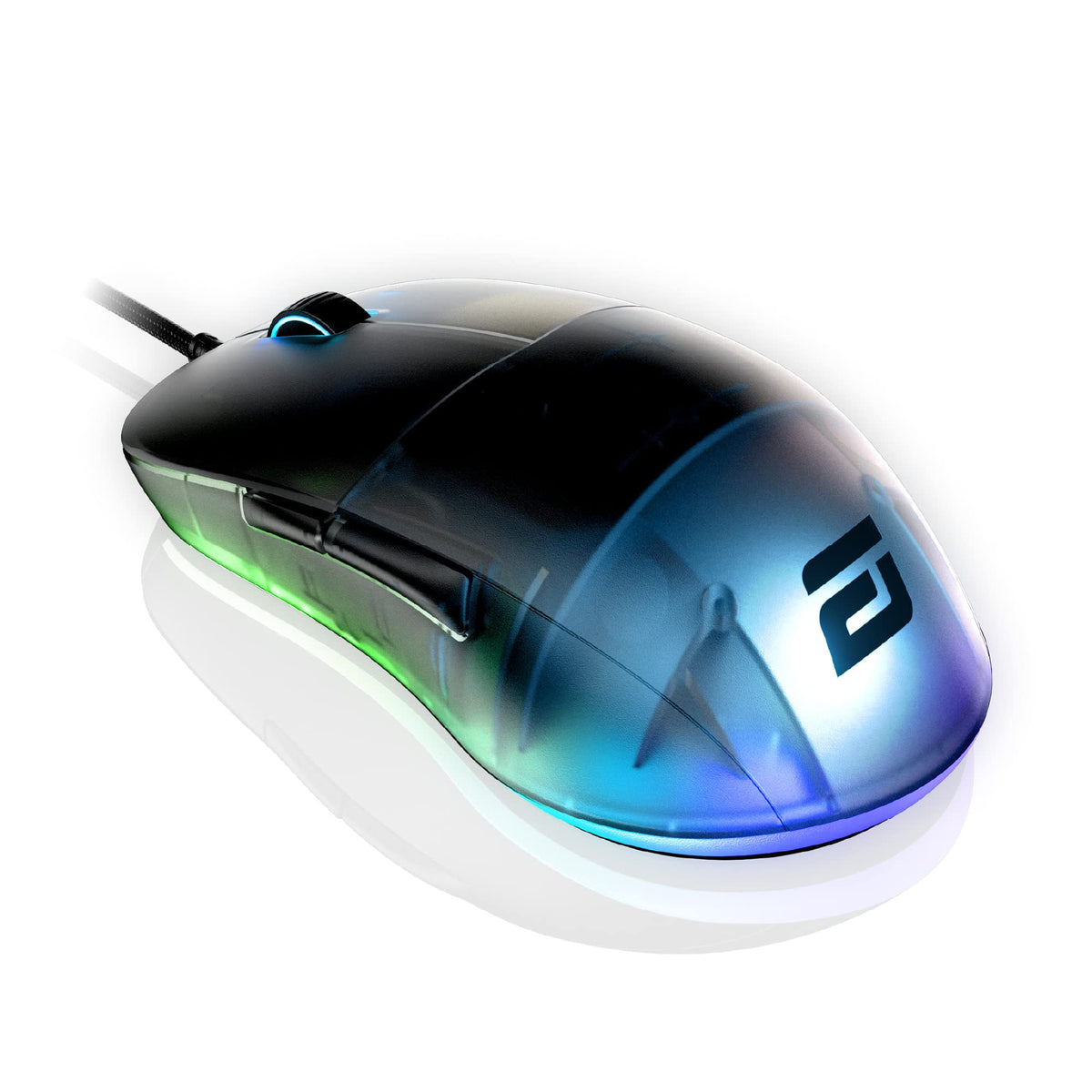 ENDGAME GEAR XM1r Gaming Mouse, Programmable Mouse with 5 Buttons and 19,000 DPI, Dark Frost