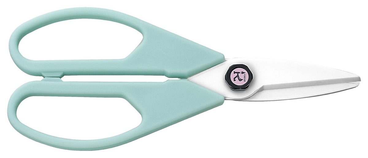 Ceramic Scissors best quality - made in japan- green handle by Ceramic scissors