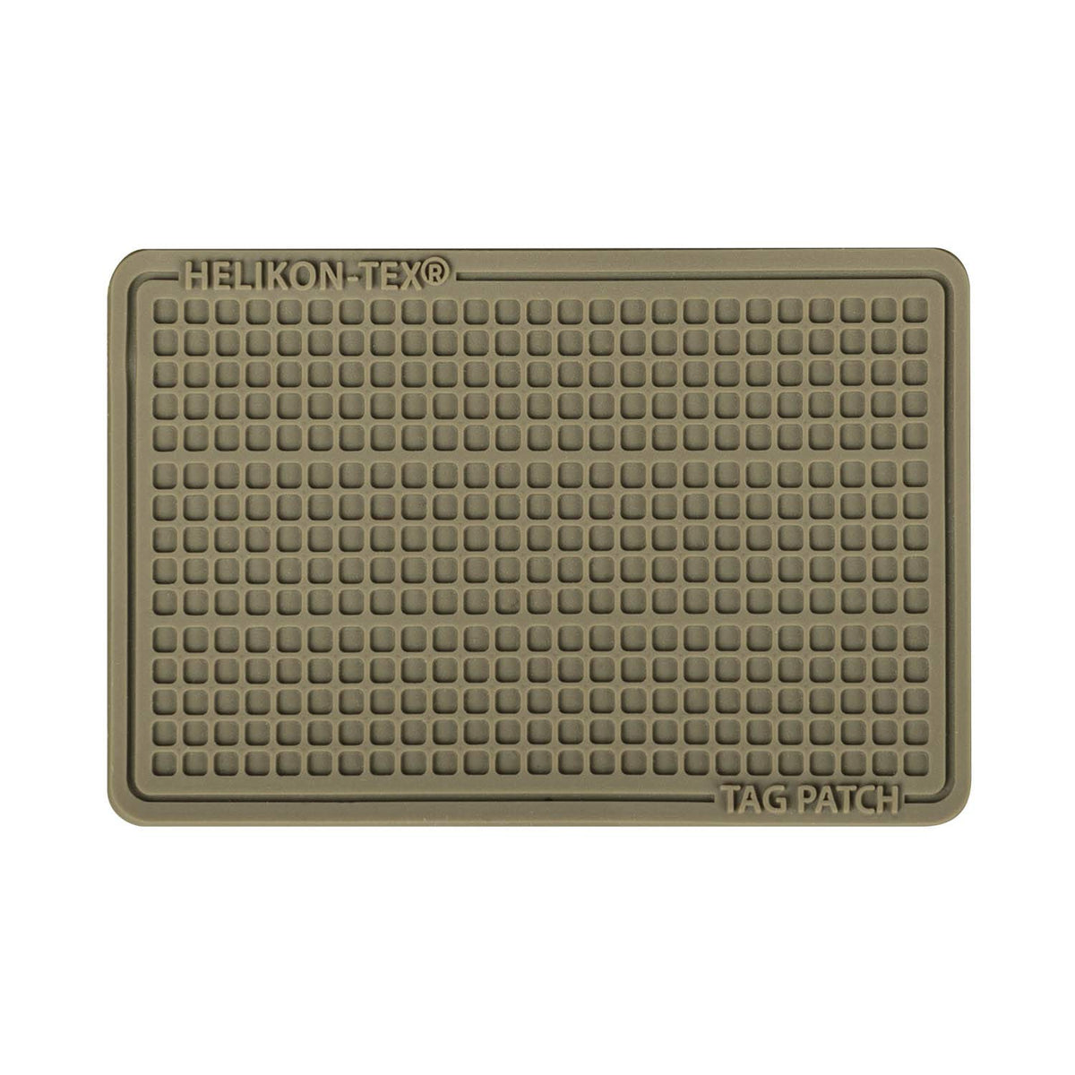 Helikon-Tex PVC Tag Patch 60x40mm (set - 3pcs) Coyote