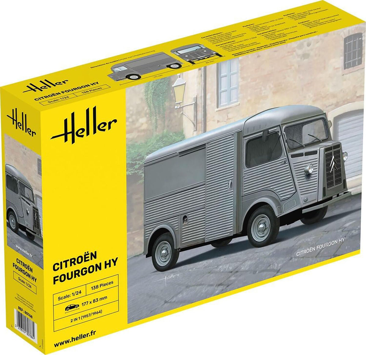 Platz HE80768 1/43 Citroen Lid HY Van Plastic Model