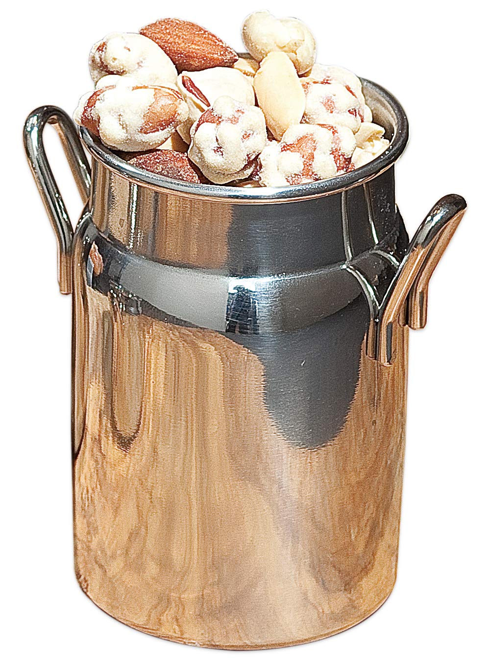 Sanho Sangyo 03111555 Petite Basket, Silver, 0.2 inch (5 cm) Petite Milk Can