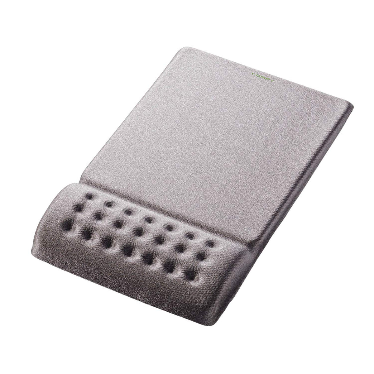 ELECOM Mouse Pad with Wrist Rest"Comfy" Stable Control/Ergonomic Design/Reduce Wrist Fatigue/Memory Foam Gray MP-095GY