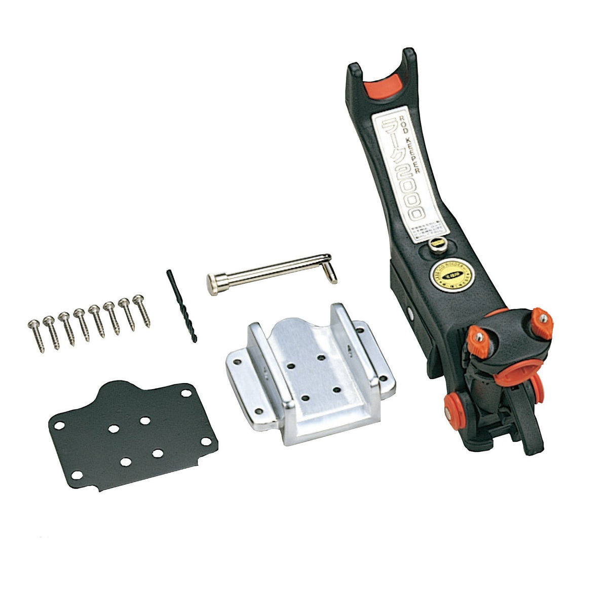 Daiichi Seiko 01020 Rod Holder, Lark Rod Holder, 2000 for Boat Fishing, Black