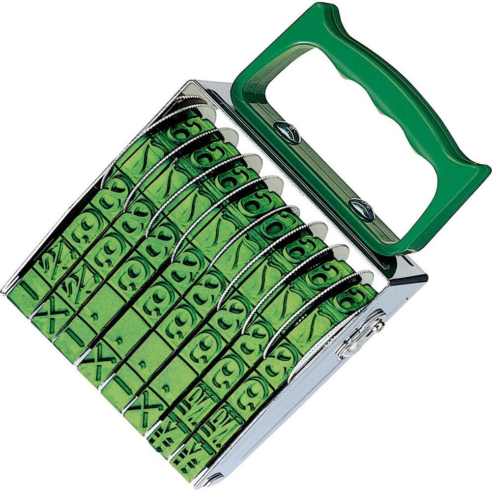Kokuyo rotary stamp Latin number IS-20-8 (japan import)