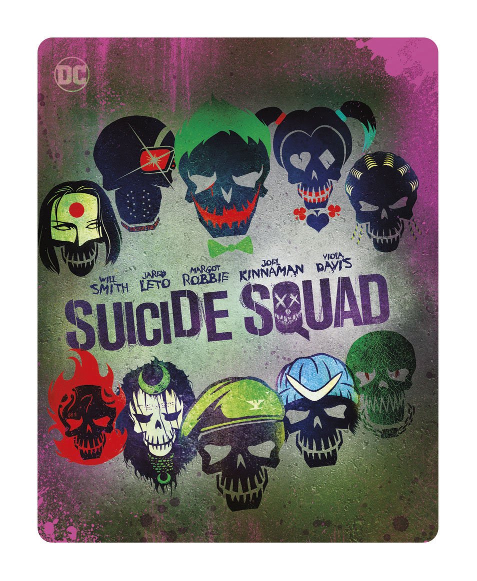 Suicide Squad Extended Edition 3D & 2D Blu-ray Set, Steelbook Specifications (Set of 3 Discs/Digital Copies) (Blu-ray)