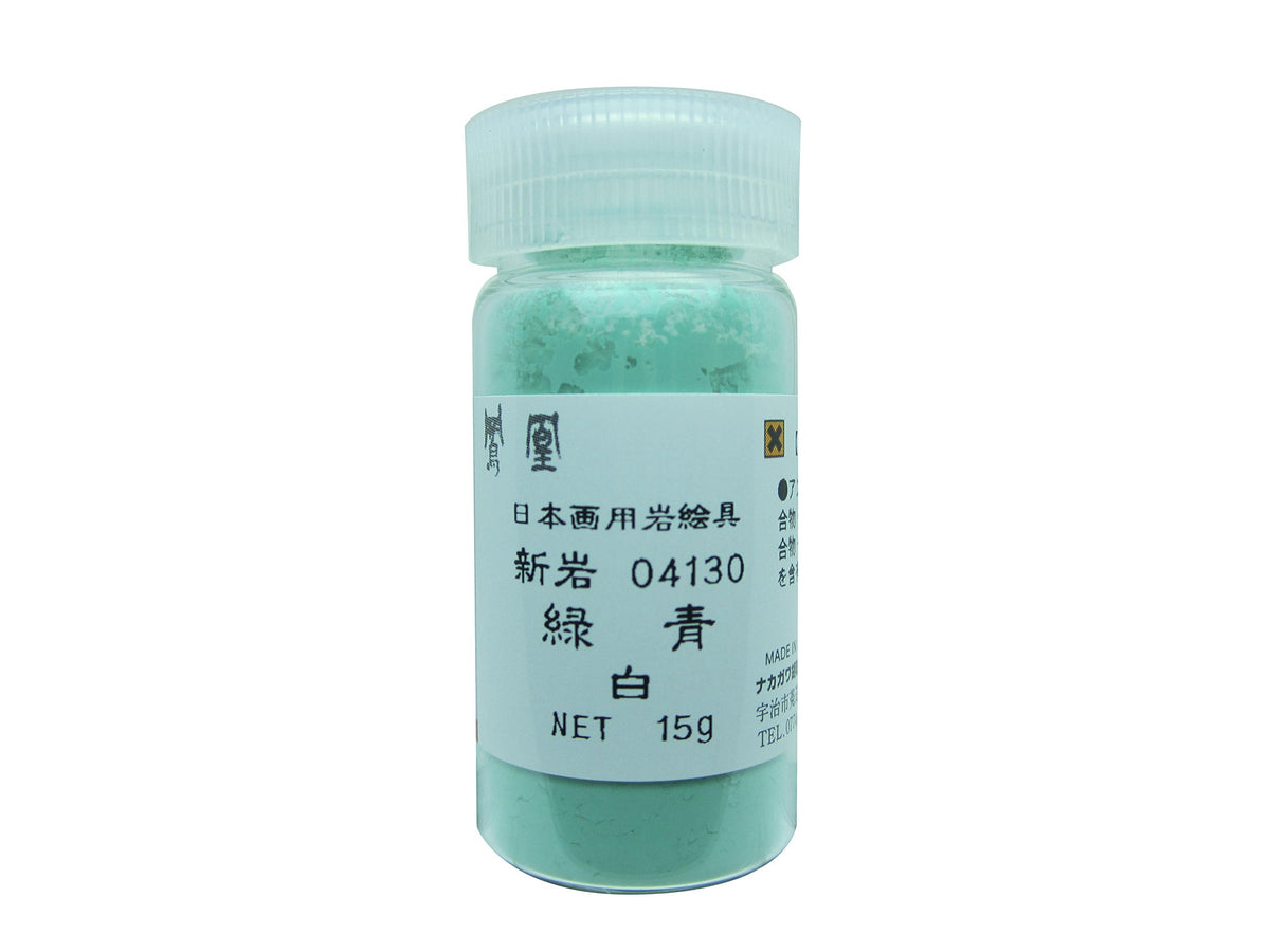 Nakagawa Phoh Powder Japanese Painting Paint, Phoenix, Rock Paint, New Rock, Patina, White, 413-White