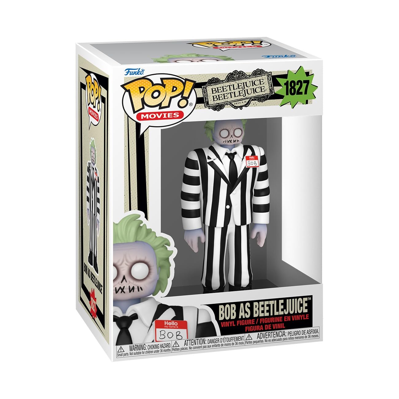 Funko POP! Movies: Beetlejuice 2 - BOB en Beetlejuice - Figurine