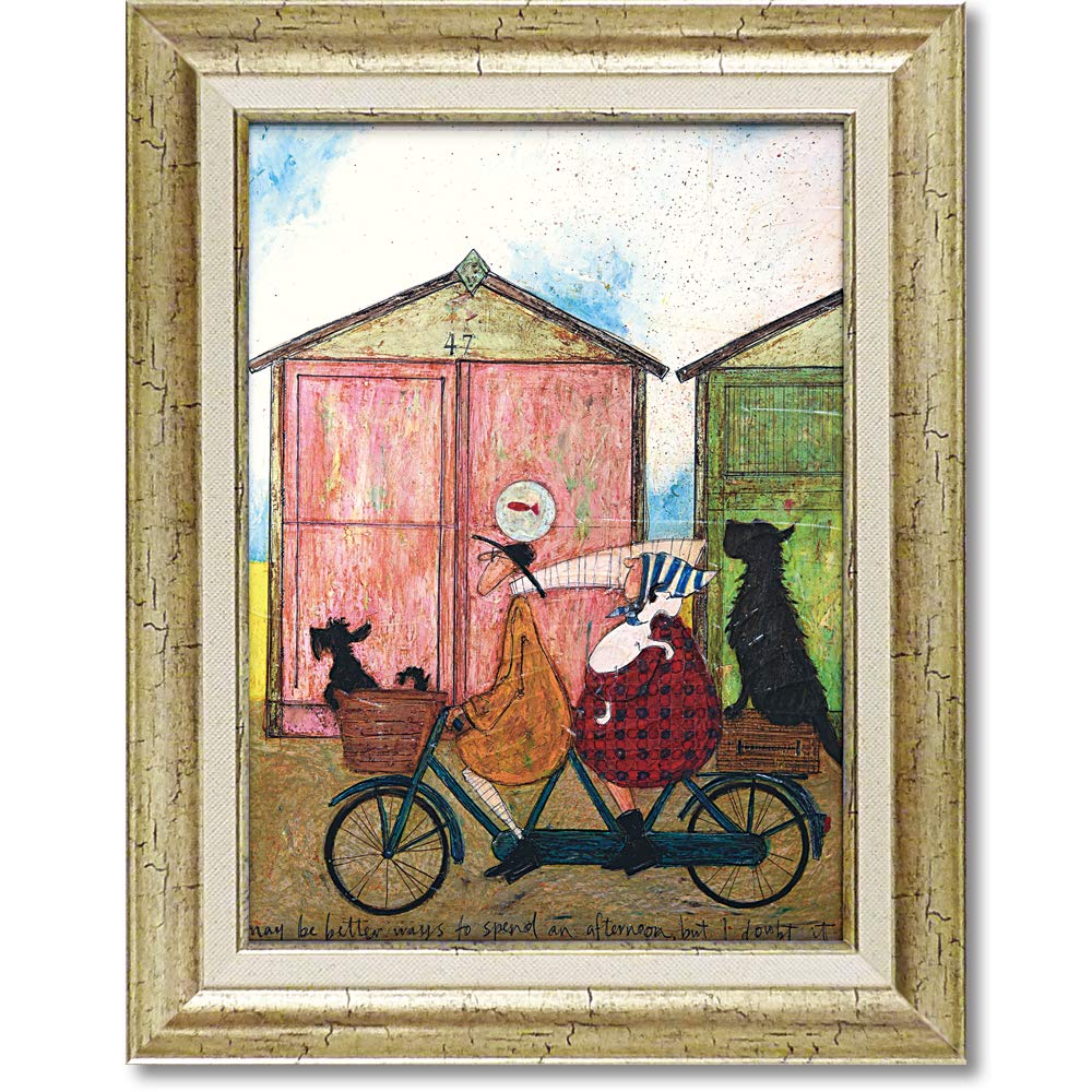 Eupower ST-08025 Sam Toft "Blissful Afternoon" Art Frame, 14.8 x 18.7 inches (37.5 x 47.5 cm)