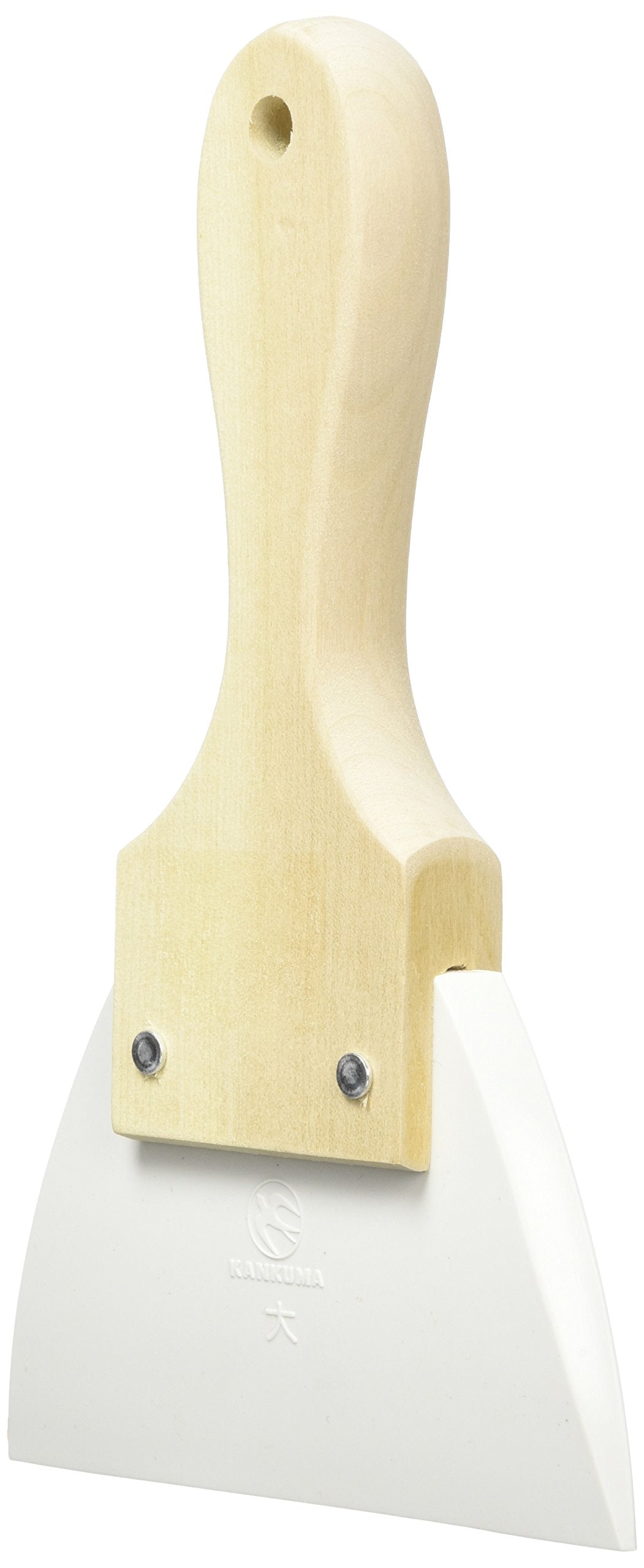 Kanda Kan 086038 Wooden Handle New Silicone Rubber Spatula Large