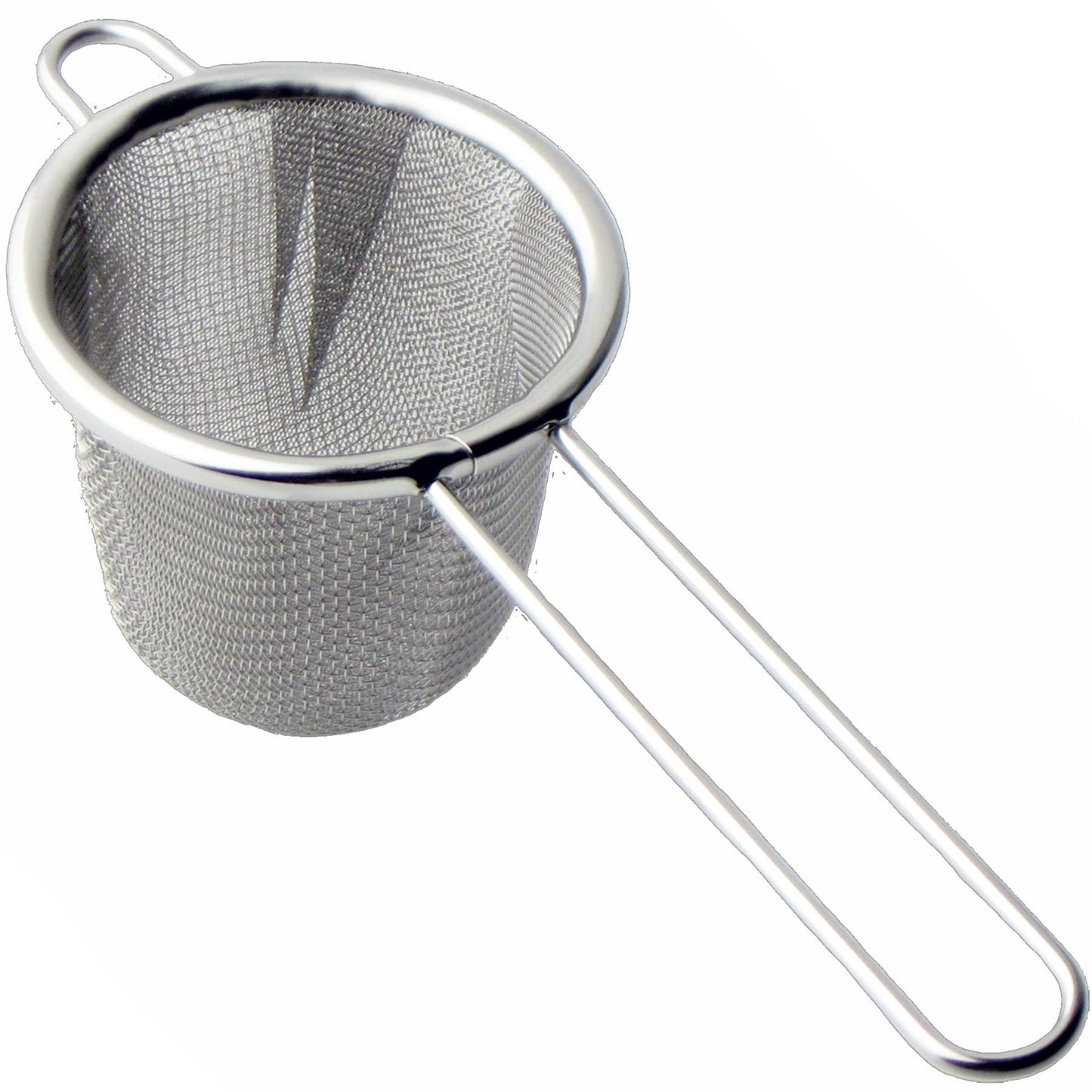Nagao Tea Strainer, Deep Type, Double Layer, Small, 18-8 Stainless Steel, Made in Japan
