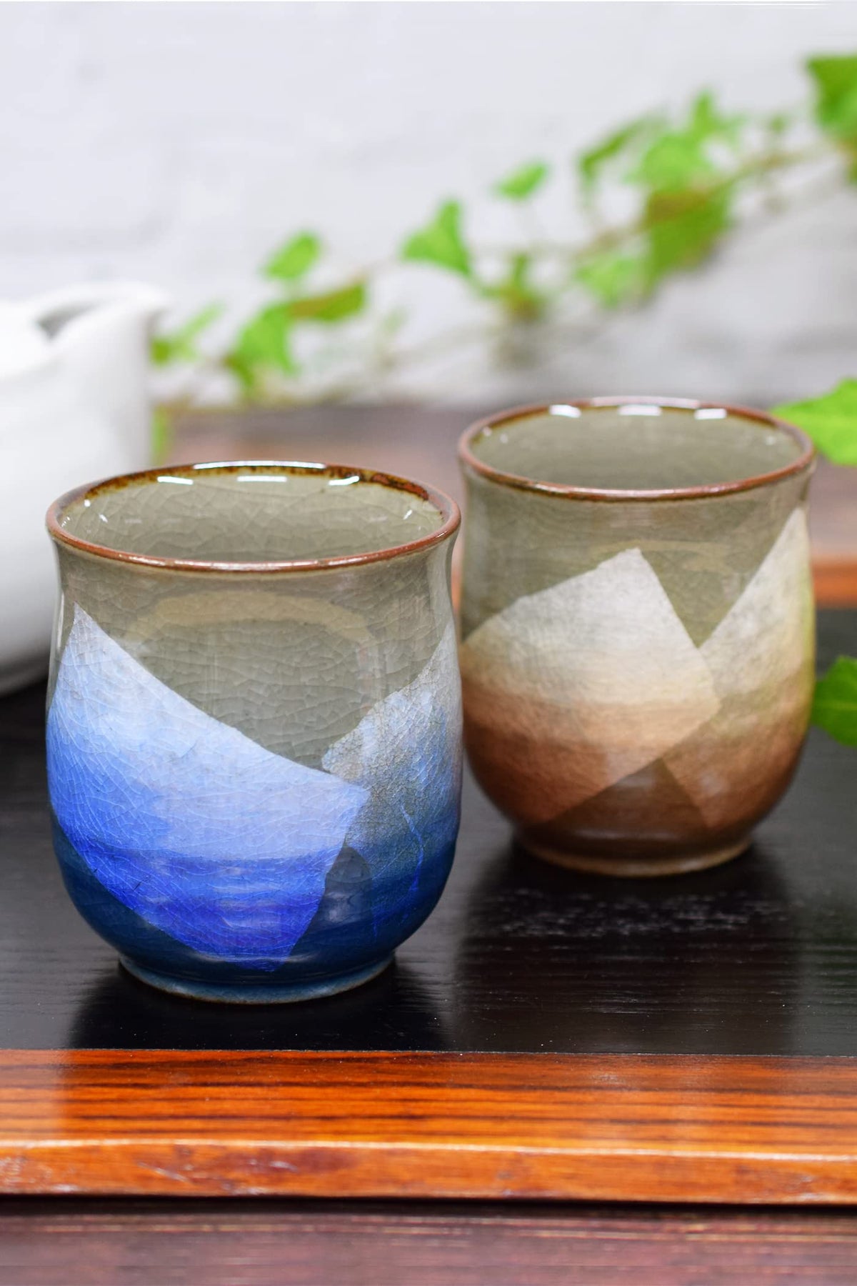 KYUTANIYAKI High Grade Kawaii Teacup Made in Japan Traditional Japanese Crafts